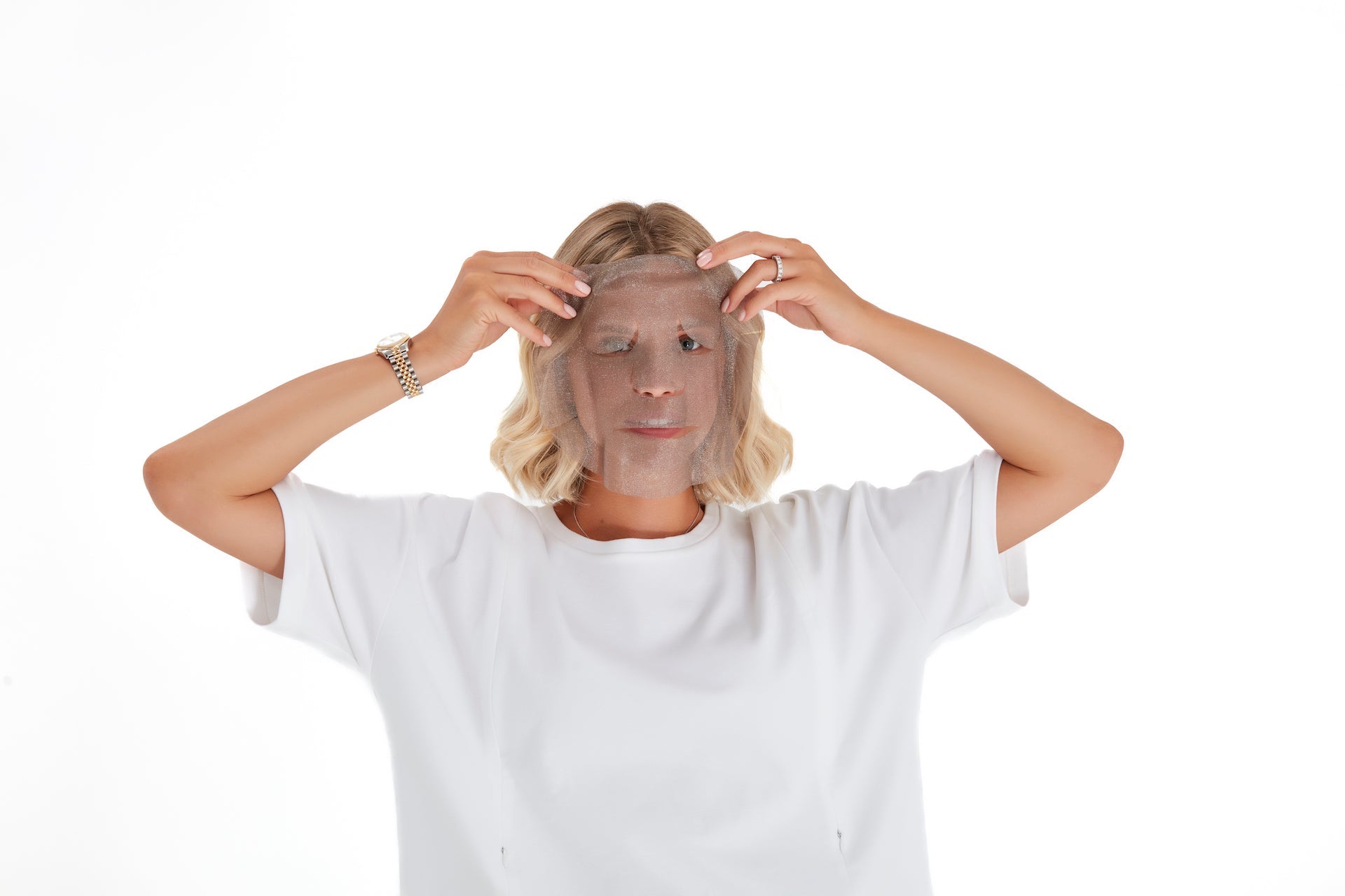 FaceCover Reusable Silver Face Mask