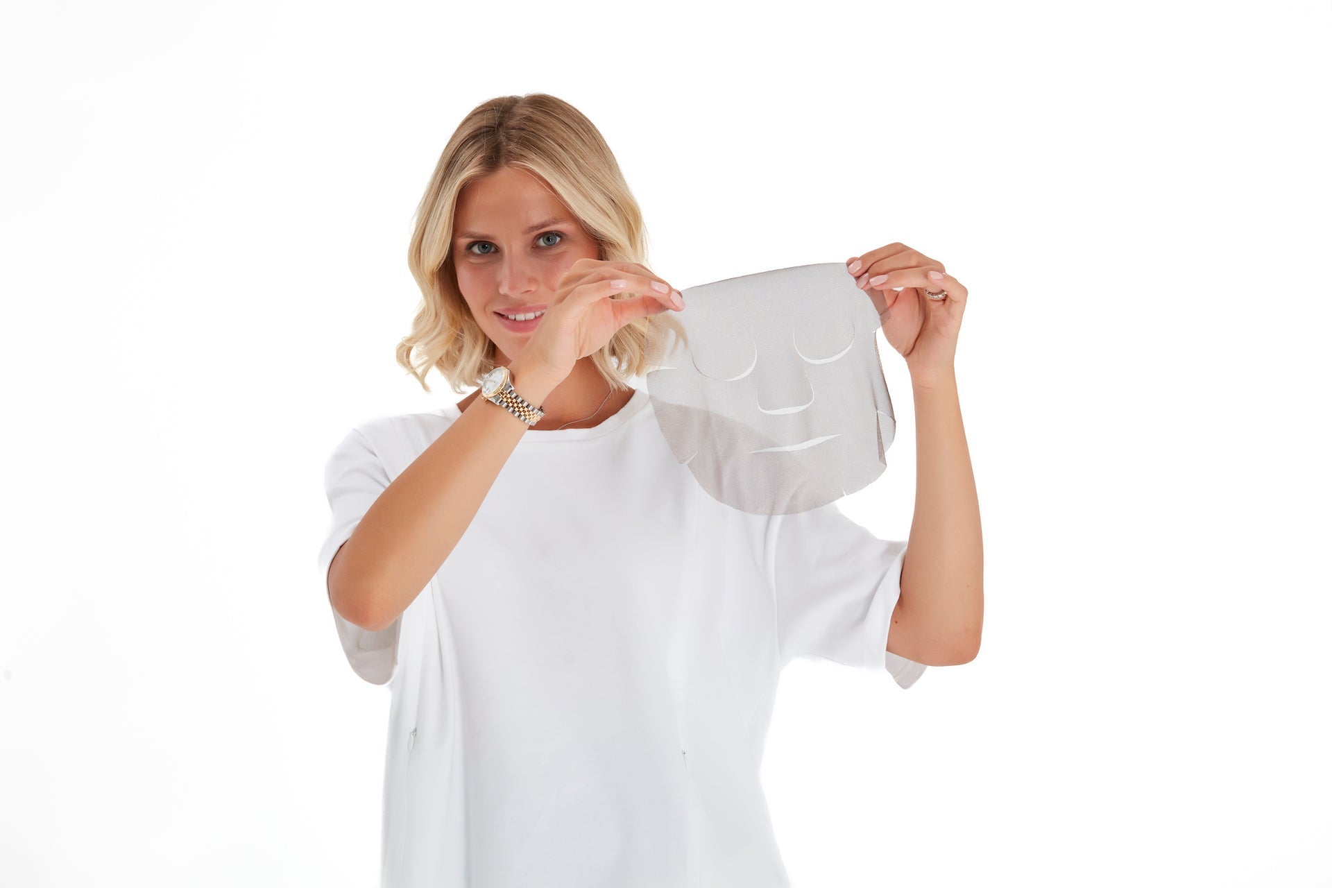 FaceCover Reusable Silver Face Mask