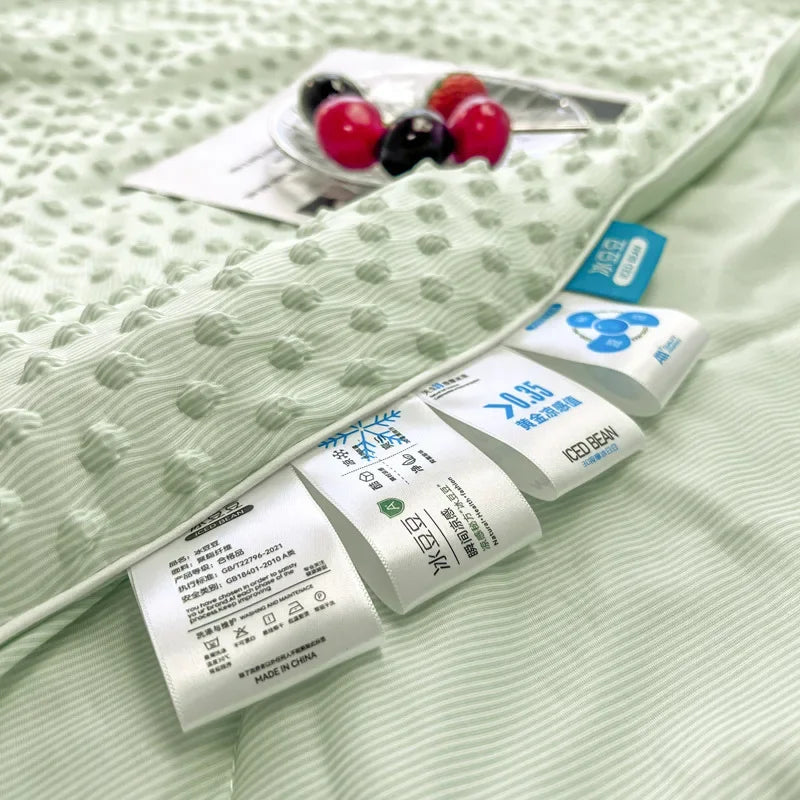 DecorBites™ Cooling Massage Blanket for Home Double Single Bed Comforter