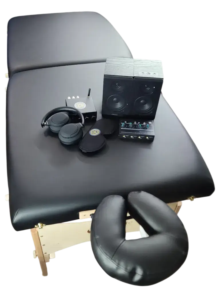 Vibroacoustic Therapy Bed – EarthLite Harmony DX Sound Healing System